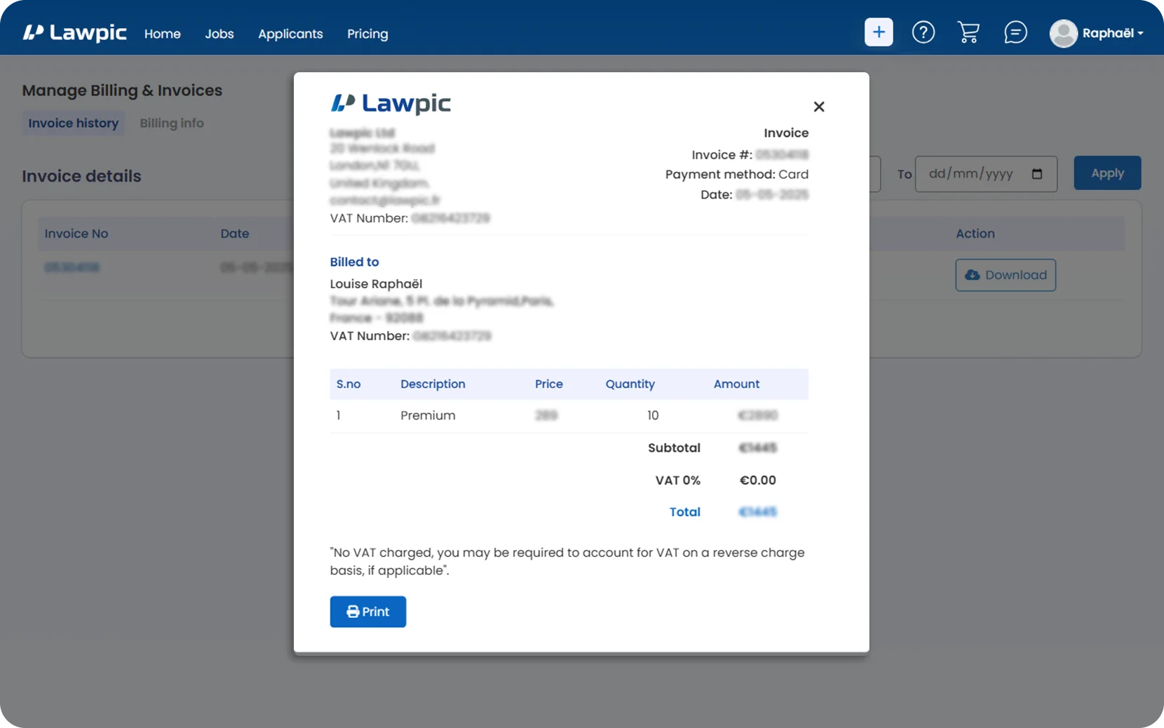 Invoice
